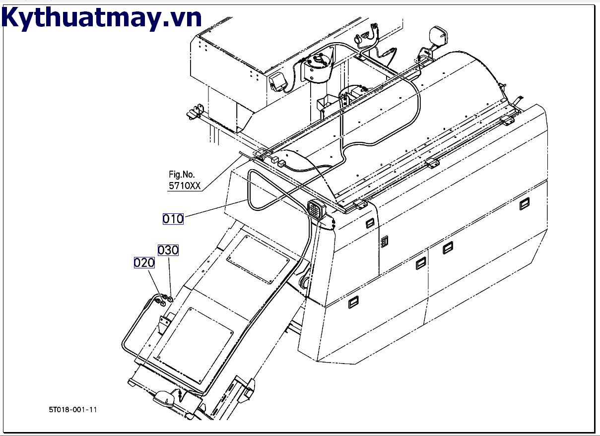 Bộ dây điện (đập) <=VN19857